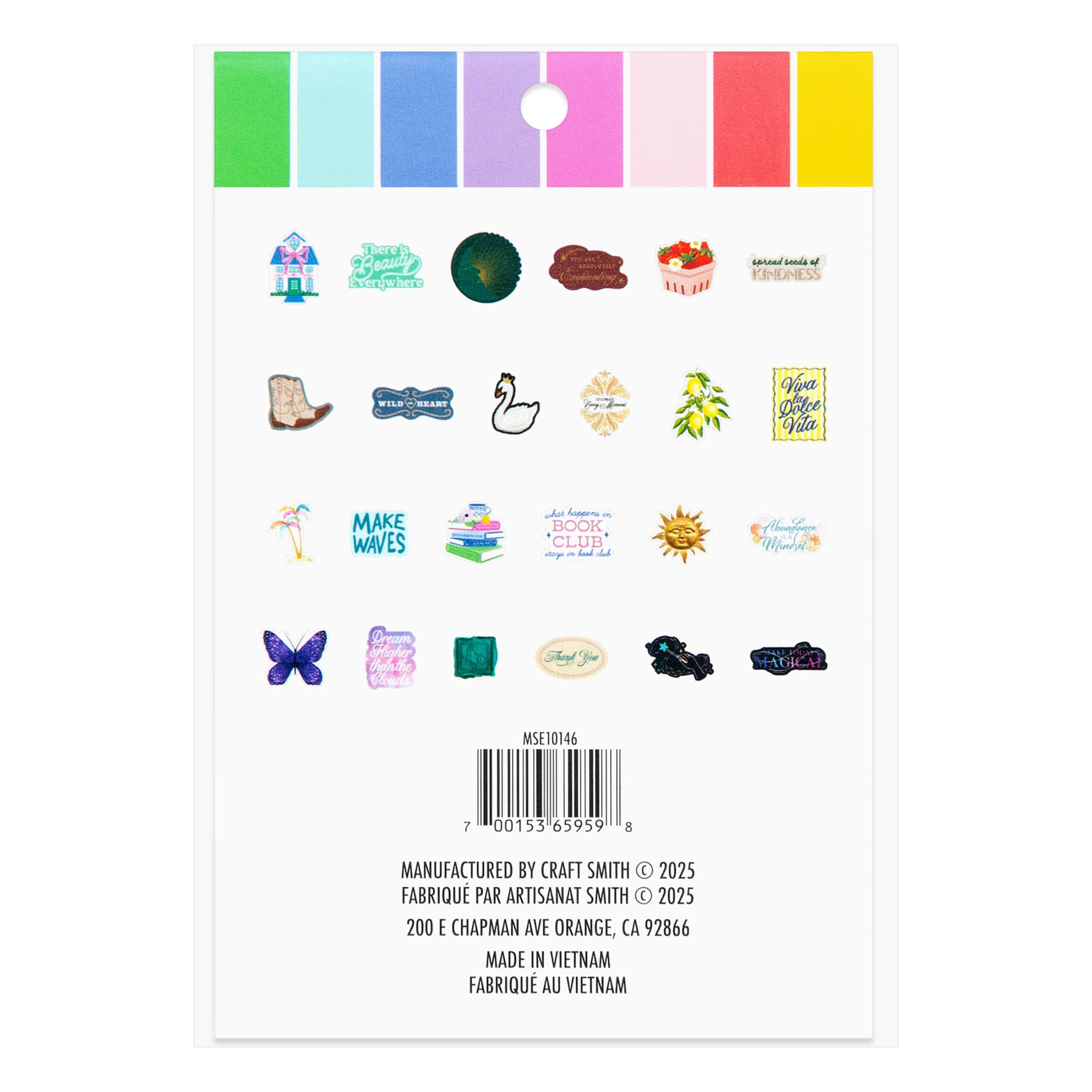 Craft Smith Die-Cut Stickers